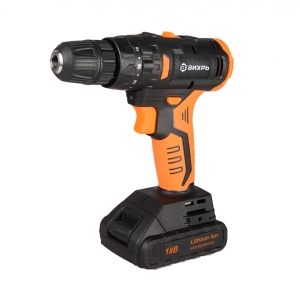Дрель-шуруповерт аккумуляторная Вихрь ДА-18Л-2К/Б (бесщеточный двигатель)