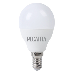 Лампа светодиодная РЕСАНТА LL-R-G45-7W-230-3K-E14