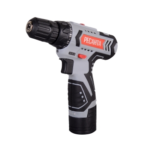 Дрель-шуруповерт аккумуляторная ДА-12-2ЛК Ресанта