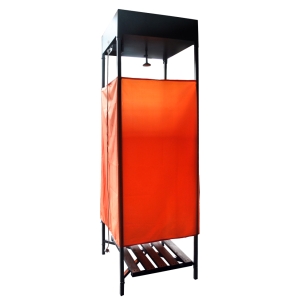 Душ дачный Д-135-П (135л) с подогревом Вихрь