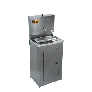 Умывальник дачный с подогревом КОМФОРТ ВИХРЬ, серебро