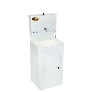 Умывальник дачный с подогревом ЛЮКС ВИХРЬ, пластик, белый