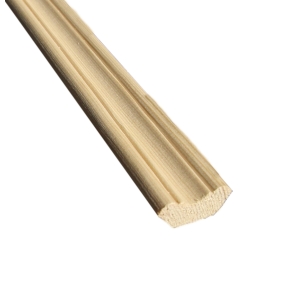 Плинтус фигурный 10х45х2500 мм хвойных пород сорт A