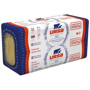 Утеплитель URSA Универсальные плиты 50х600х1250 мм (7.5 м²)