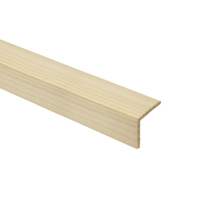 Уголок наружный гладкий 5х40х2500 мм хвойных пород сорт A