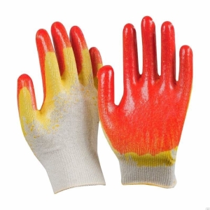 Перчатки х/б двойной облив