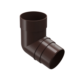 Колено 72° Döcke Premium 85 мм (шоколад)