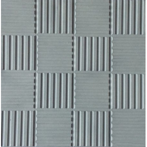 Плитка тротуарная Паркет 30х300х300 мм серая