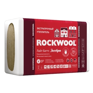 Утеплитель Rockwool Лайт Баттс Экстра 100х600х1000 мм (2.4 м²)