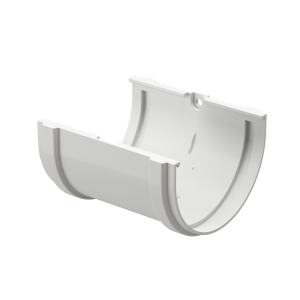 Соединитель желоба Döcke Premium 120 мм (пломбир)