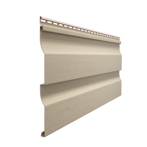 Сайдинг Döcke Premium D4.5D (корабельный брус) 232х3600 мм (крем-брюле)