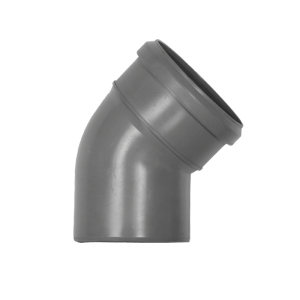 Отвод для внутренней канализации 110 мм угол 45°
