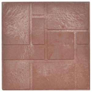 Плитка тротуарная Лаатта 38х330х330 мм красная