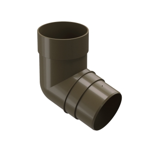 Колено 72° Döcke Premium 85 мм (каштан)