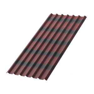 Черепица Ондулин 950х1950 мм красная