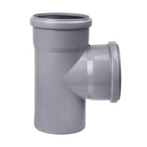 Тройник для внутренней канализации 110х110 мм угол 87°