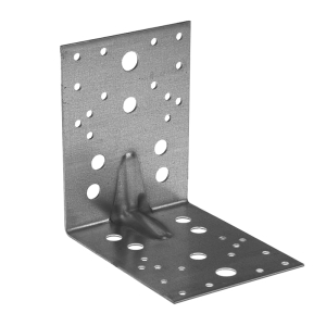 Уголок крепежный 90° усиленный 130х130х100х2 мм