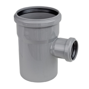 Тройник для внутренней канализации 110х50 мм угол 87°(90°)