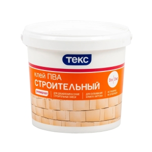 Клей ПВА строительный Текс Универсал (3 кг)