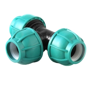 Тройник ПНД компрессионный 32х32х32 мм