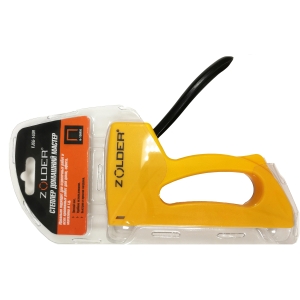 Степлер для скоб 6-10 мм тип 53 корпус металл, пластик Домашний мастер ZOLDER YJSG-140H