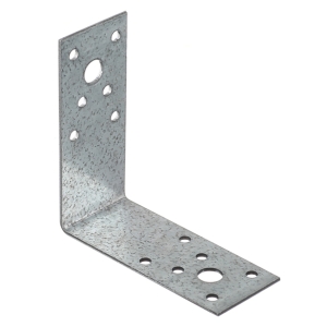 Уголок крепежный 90° 90х90х40х2 мм