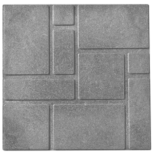 Плитка тротуарная Лаатта 38х330х330 мм серая