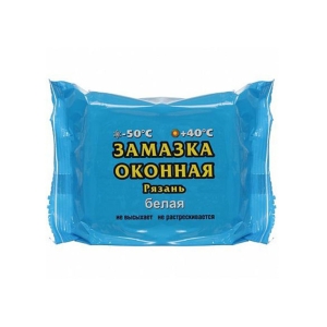 Замазка рамная (брикет) белая 0.4 кг