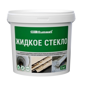 Жидкое стекло Bitumast 3 кг