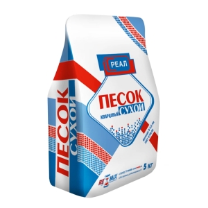 Песок кварцевый Реал 5 кг
