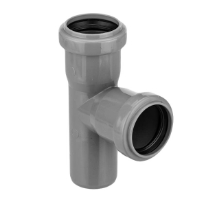 Тройник для внутренней канализации 50х50 мм угол 87°(90°)