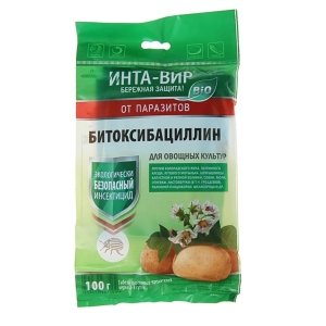 Инсектицид Битоксибациллин Фаско Инта-Вир (100 г)