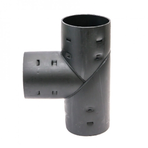 Тройник для дренажной трубы d-63 мм