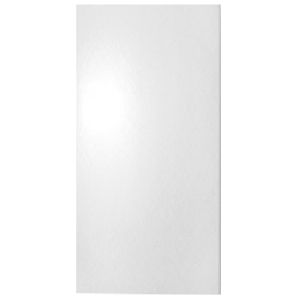 Панель ПВХ 375х2700 мм белая глянцевая