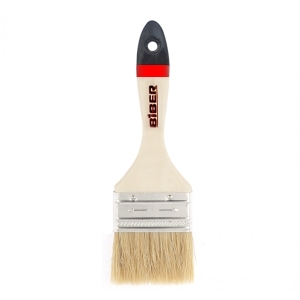 Кисть флейцевая натур. щетина BIBER Суприм 63 мм для всех видов ЛКМ