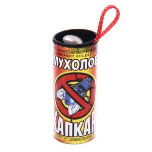 Средство от мух (лента липкая) Капкан Мухолов