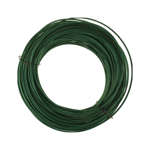 Проволока оцинкованная с полимерным покрытием d-2.6 мм 100 м зеленая