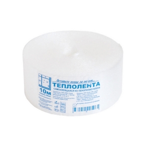 Термоуплотнитель (теплолента) 50 мм 10 м (самоклеящийся)