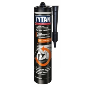 Герметик кровельный каучуковый Tytan Professional коричневый (310 мл)