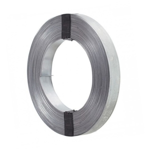 Лента упаковочная 0.5х20 мм (20 м) цинк без перфорации