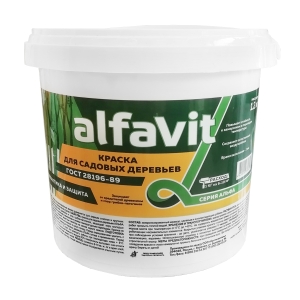 Краска для садовых деревьев KRAFOR АЛЬФА (1.2 кг)