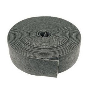 Лента демпферная (кромочная) для стяжки серая 8х50 мм (20 м)