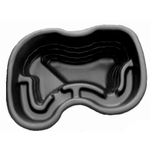 Пруд декоративный 110 л (черный)