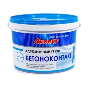 Грунт адгезионный бетоноконтакт Аквест 2Б 6.8 кг