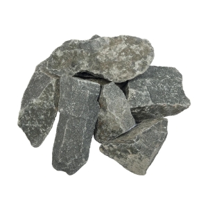 Камни для бань и саун Габбро-диабаз колотый 20 кг