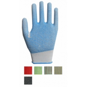 Перчатки нейлоновые с ПВХ покрытием точка