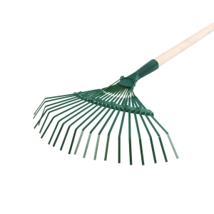 Грабли веерные 20 зубьев с черенком