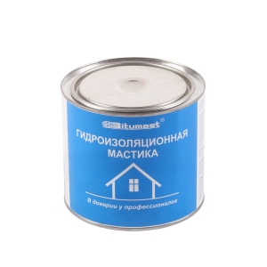 Мастика гидроизоляционная Bitumast 1.8 кг (2 л)