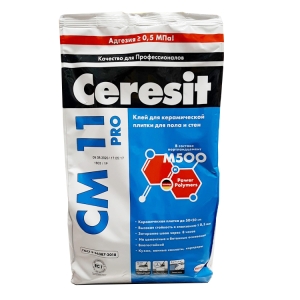 Клей для плитки Ceresit CM 11 5 кг