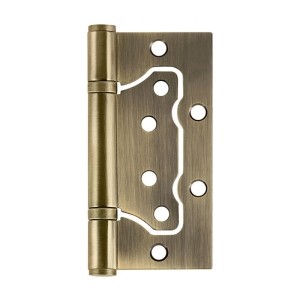 Петля накладная без врезки 100х75х2.5 мм 2BB (бронза)